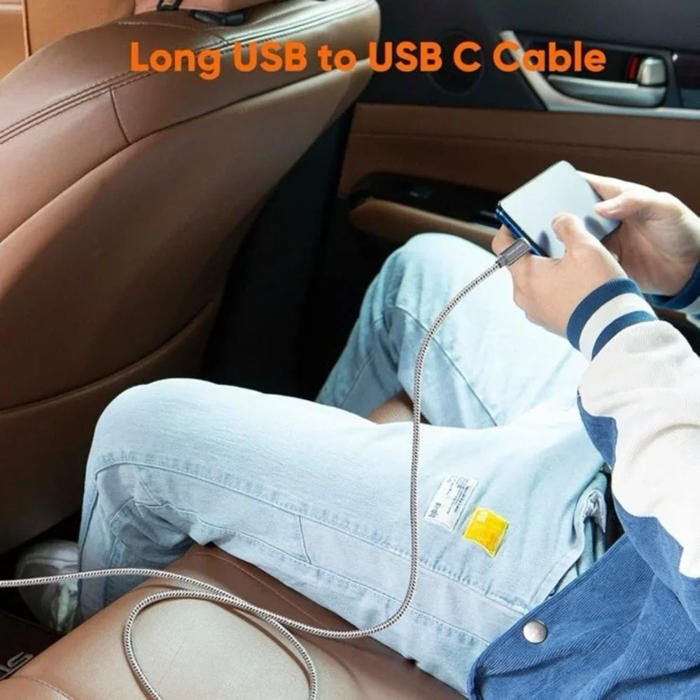 New CableCreation USB A to USB C Cable 6FT, Braided USB to USB C Cable, USB A to